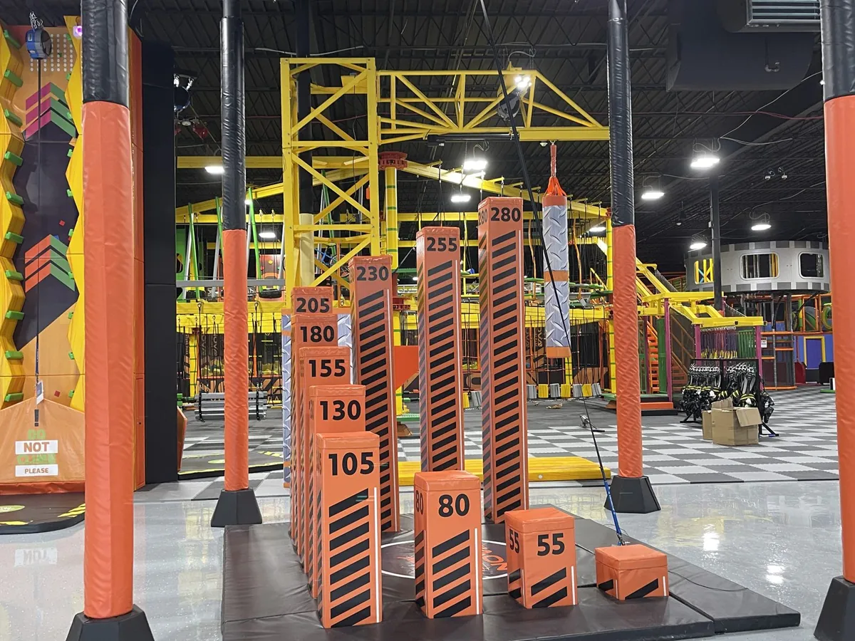 Climbing Towers at Nova Adventure Park